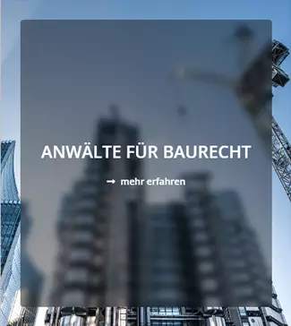 Baurecht Anwalt 